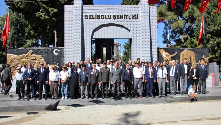 Gelibolu’da Gaziler Günü dolayısıyla tören düzenlendi