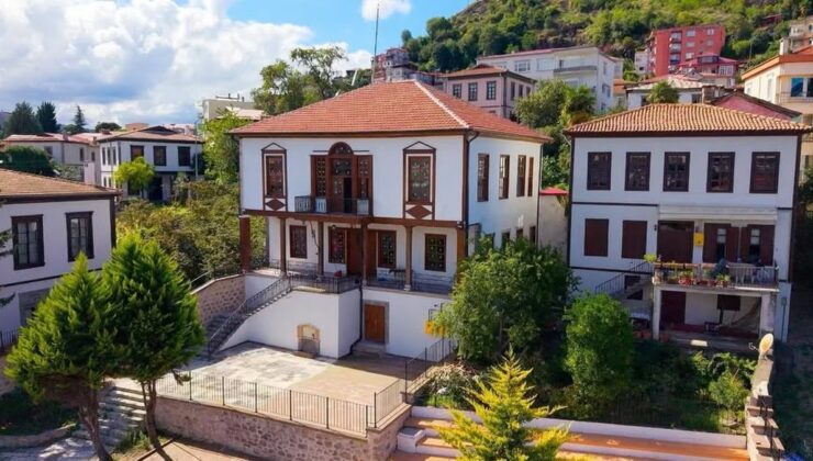 Giresun’da tarihi Necatibey Konağı yaklaşık 20 milyon lira bütçeyle restore edildi