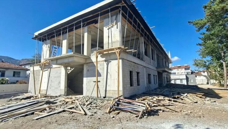 Göynücek’te sağlık merkezinin inşaatı sürüyor