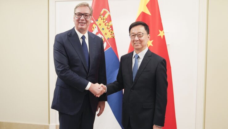 Han Zheng, Sırbistan ile ilişkileri üst seviyeye taşımaya hazır olduklarını söyledi