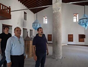 Hatay Valisi Masatlı, Mahremiye ve Şeyh Ali camilerindeki restorasyonu inceledi