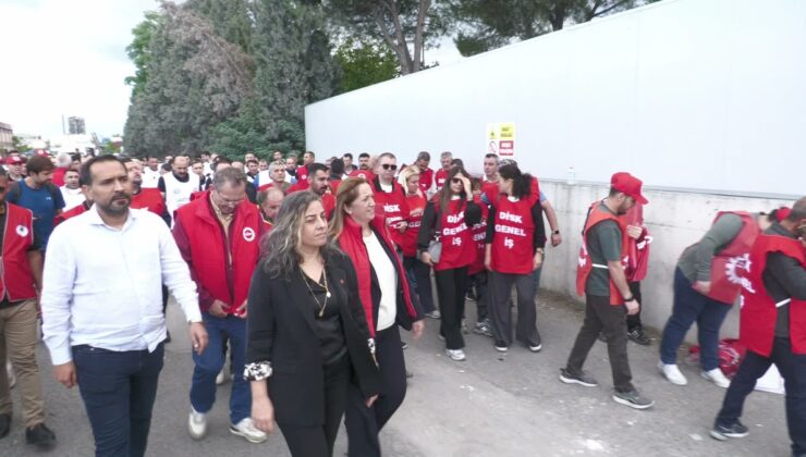 İzmir Kemalpaşa Ulucak’ta OMYA işçileri sendikal yetki itirazına tepki gösterdi