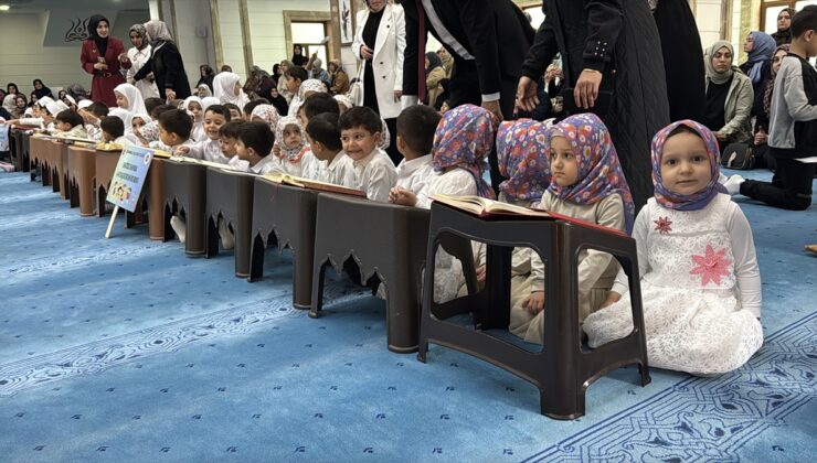 Karabük Safranbolu’da 4-6 yaş öğrenciler için Bed-i Besmele programı gerçekleştirildi