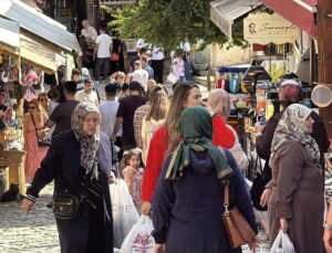 Karabük’ün UNESCO mirası Safranbolu’da hafta sonu turist hareketliliği yaşandı