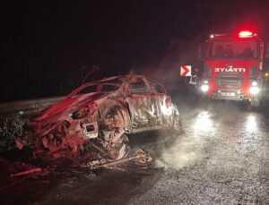 Kayseri’de Motosiklet-Otomobil Çarpıştı: 2 Yaralı