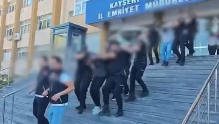 Kayseri’de uyuşturucu operasyonu: 7 tutuklama
