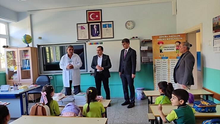 Keban Kaymakamı Onur’dan dersbaşı yapan öğrencilere ziyaret
