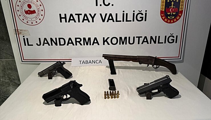 Kırıkhan ilçesinde silah operasyonunda yakalanan zanlı tutuklandı