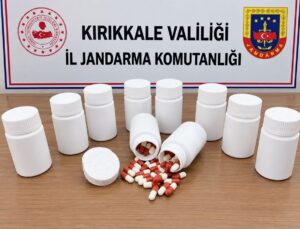 Kırıkkale’de araçta 539 sentetik hap ele geçirildi; sürücü tutuklandı