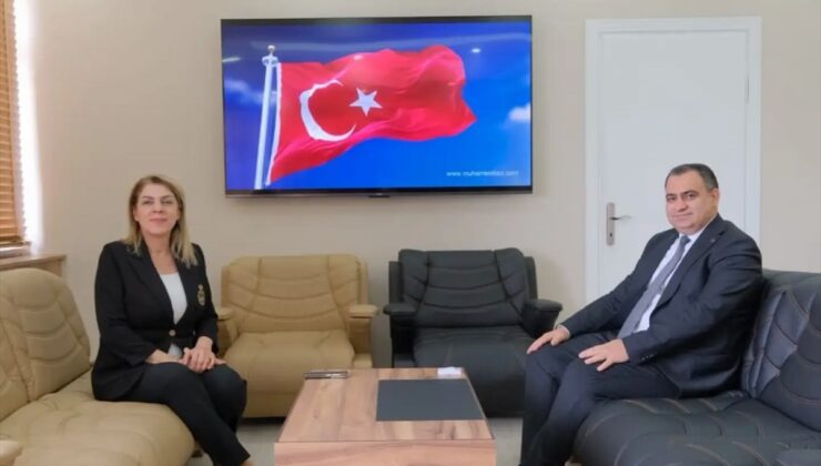 Kırklareli Üniversitesi Rektörü Ak, Vize Kaymakamı Balaban’ı ziyaret etti