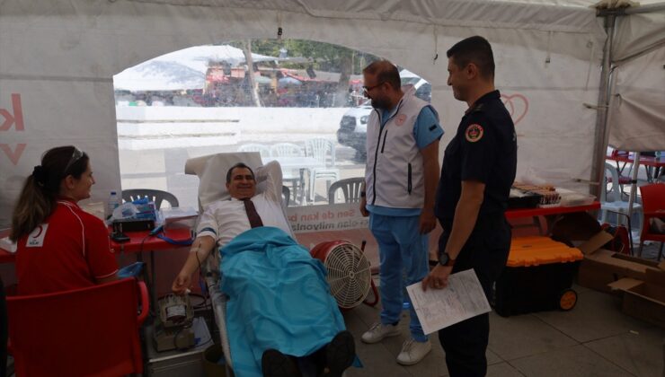 Kırklareli Vize’de kan kampanyasında 276 ünite toplandı, Türkiye birinciliği geldi.