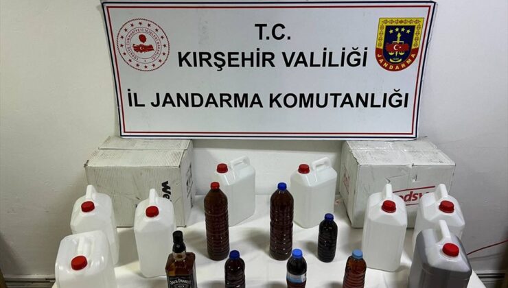 Kırşehir’de Sahte İçki Operasyonu: 1 Gözaltı