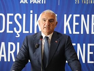 Kültür ve Turizm Bakanı Ersoy, Kocaeli’de “Türkiye Yüzyılı Buluşmaları”nda konuştu: