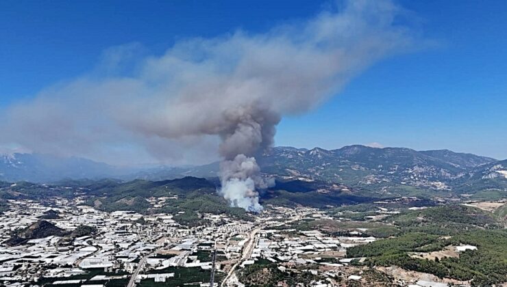 Kumluca’da orman yangını şüphelisi tutuklandı
