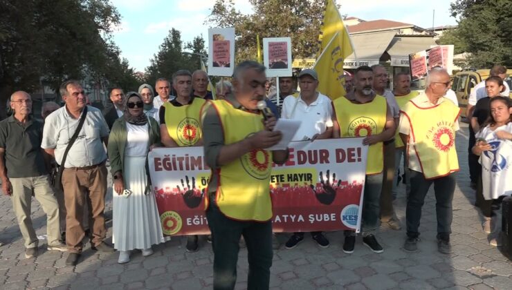 Malatya Eğitim Sen Şube Başkanı, Turgutlu saldırısı sonrası okullarda dönüşüm istedi