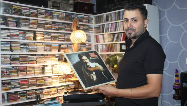 Malatya’da pasta imalatçısı Mustafa Aşan 25 metrekarelik odada 15 bin parça topladı