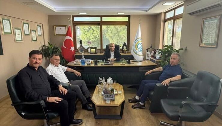 Mehmet Ertaş, Edremit Ticaret Odası’nı ziyaret ederek yöneticilerle bir araya geldi