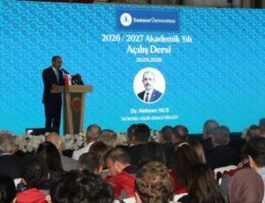Mehmet Muş, SAMÜ’de gelir adaletsizliğini anlattı, fahri doktora aldı