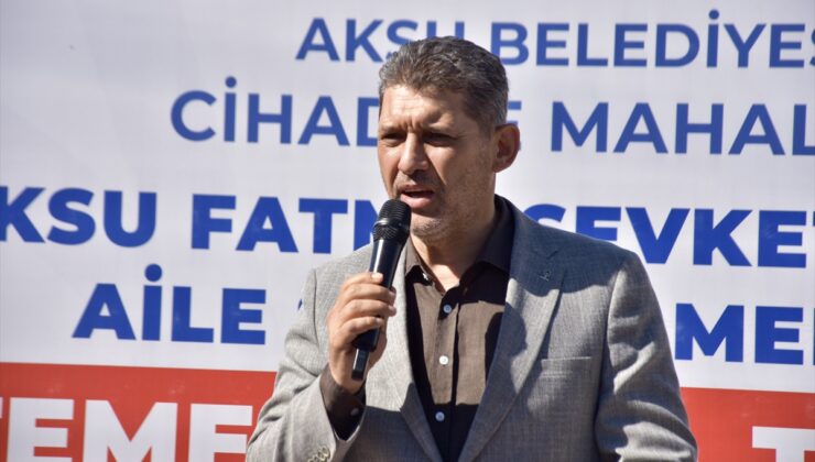 Mehmet Yüksel’in katkısıyla Antalya Aksu’da 9 hekimli sağlık merkezinin temeli atıldı