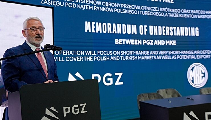 MKE, Polonyalı PGZ ile hava savunması alanında mutabakat zaptı imzaladı
