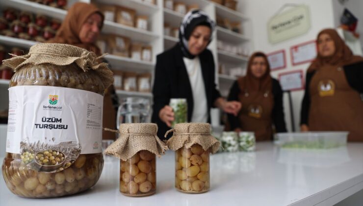 Nevşehir’in tescilli “üzüm turşusu” kadınların elinde hayat buldu