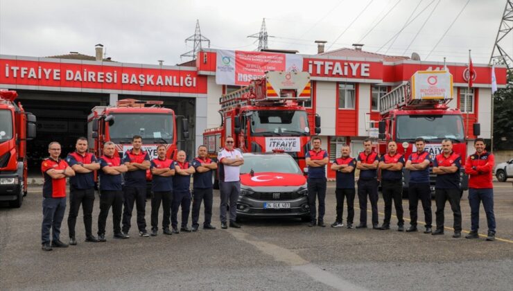 Ordu’da İtfaiyecilik Haftası’nda Altınordu, Fatsa ve Ünye’de araçlar tanıtıldı