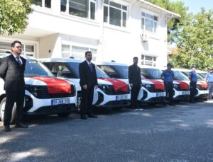 Sakarya Emniyet Müdürlüğü filosuna 28 araç katıldı, 10 yaşını dolduranlar yenilendi