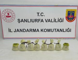 Şanlıurfa’da uyuşturucu operasyonunda 3 şüpheli yakalandı
