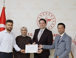 Sındırgı KETEM çalışanları kanser tarama başarısıyla teşekkür belgesi aldı