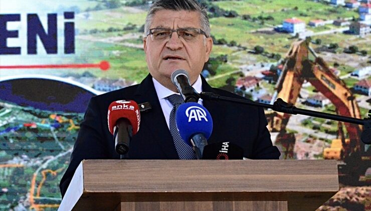 Sinop’ta Kanalizasyon Şebeke İnşaatı Projesi için temel atma töreni düzenlendi
