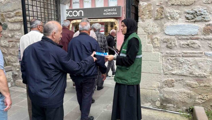 Sinop’ta Yeşilay, Alaaddin Camii’nde bağımlılıkla mücadeleyi anlattı