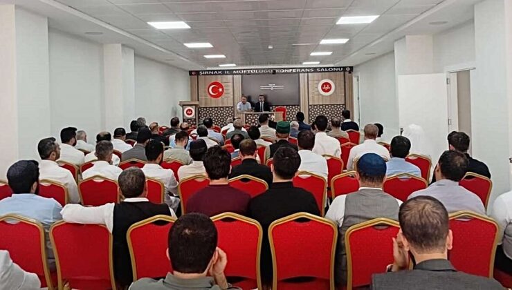 Şırnak İl Müftülüğü eylül ayı toplantısında din hizmetlerini değerlendirdi