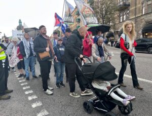 Stockholm’de Gazze protestosu: Ateşkes talebi