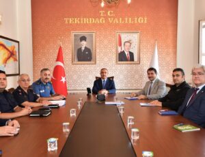 Tekirdağ’da acil çağrı koordinasyon kurulu, 112’nin 2025 faaliyetlerini görüştü