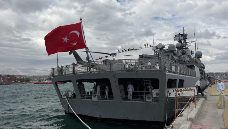 Tekirdağ’da TCG Yıldırım, Preveze Deniz Zaferi yıl dönümünde ziyarete açıldı