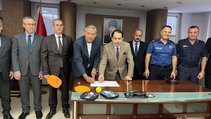 Tekkeköy’de pickleball projesi için kamu ve sivil toplum destekli protokol imzalandı