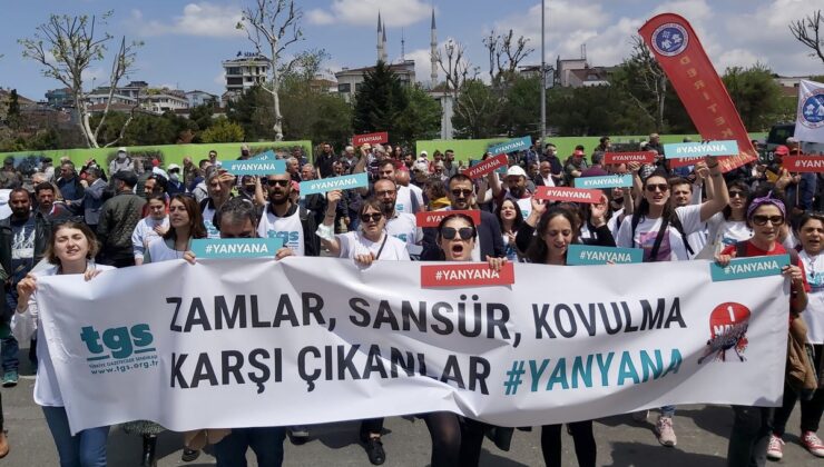 TGS’den gazetecilerin gözaltına alınmasına tepki