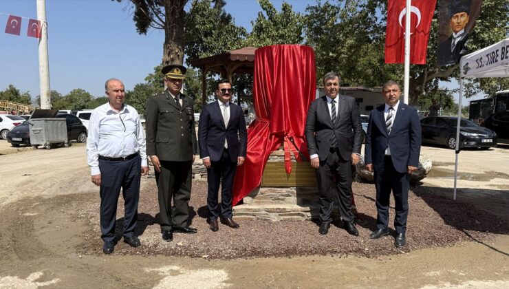 Tire’de İlk Kurşun Anıtı Açıldı