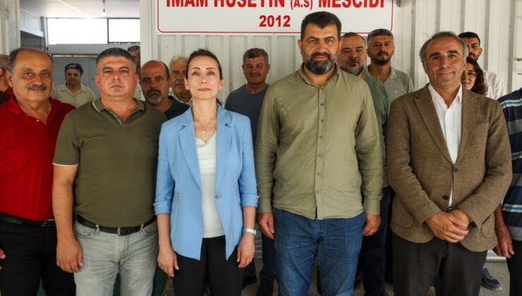 Tülay Hatimoğulları Hatay’da Alevi kanaat önderleriyle görüştü