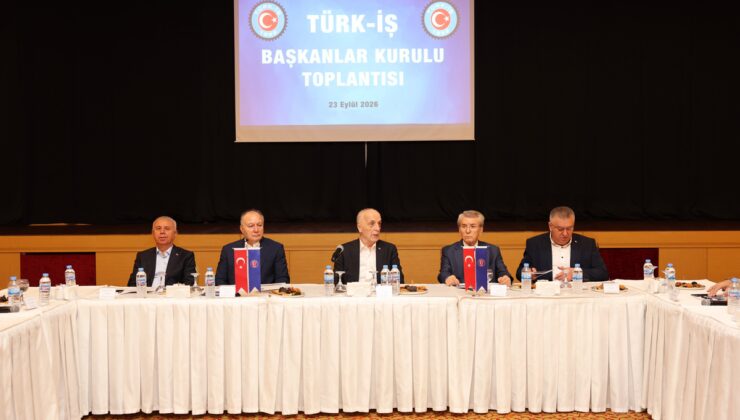TÜRK-İŞ Başkanlar Kurulu, vergi adaleti ve emekli aylığı dahil 12 talep açıkladı
