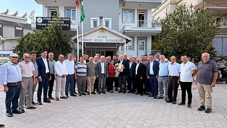TZOB Başkanı Bayraktar, Çivril’de üretici sorunlarını ve afet etkilerini ele aldı
