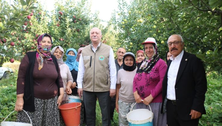 TZOB Genel Başkanı Bayraktar, Çivril’de elma üretiminde 4,5 milyon ton bekliyor