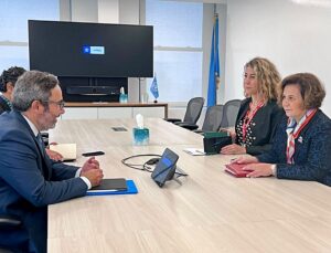 UNOPS İcra Direktörü Moreira da Silva, BM 81. Genel Kurul marjında Ekinci ile görüştü