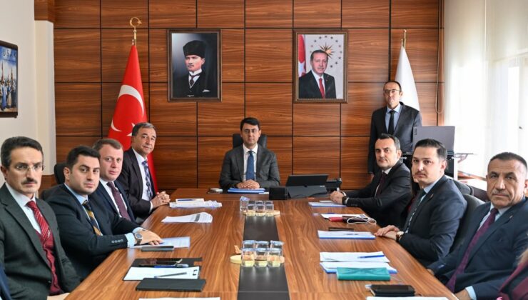 Uşak Valisi Kartal başkanlığında SYDV çalışmaları değerlendirildi