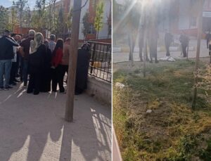 Van’da korku dolu anlar! Kız öğrenci okula pompalı tüfekle geldi