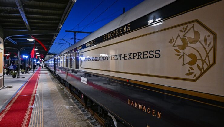 Venice Simplon Orient Express, 70’ten fazla yolcuyla İstanbul’a ulaştı