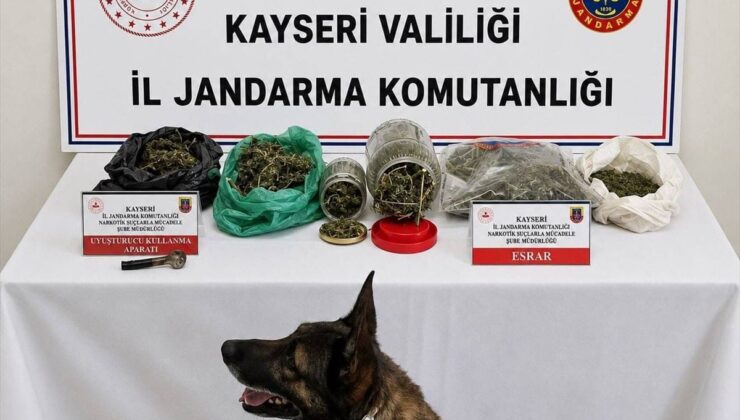 Yahyalı’da Kubar Esrar Operasyonu