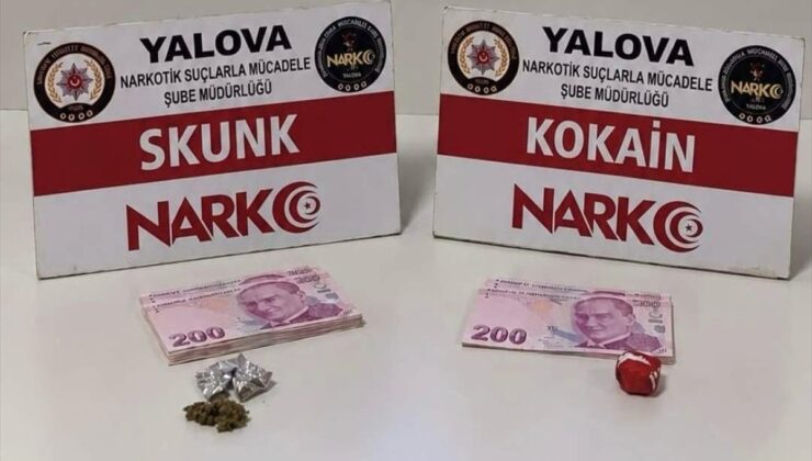Yalova’da uyuşturucu operasyonunda 3 zanlı tutuklandı