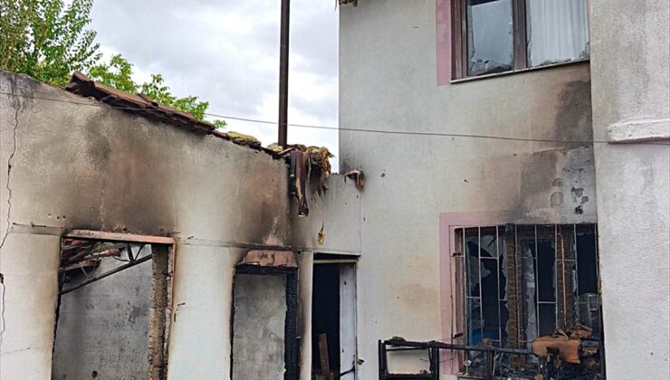Yeşilova’da odunlukta çıkan yangın söndürüldü