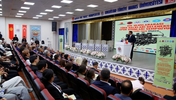 14. Türk halkları geleneksel spor oyunları sempozyumu Bişkek’te başladı